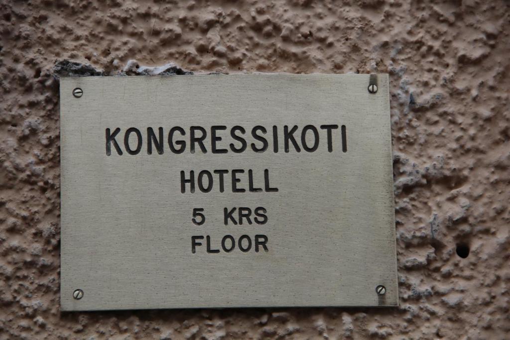 Kongressikoti Hotel Helsinki Exterior photo